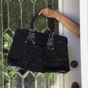 Black large purse